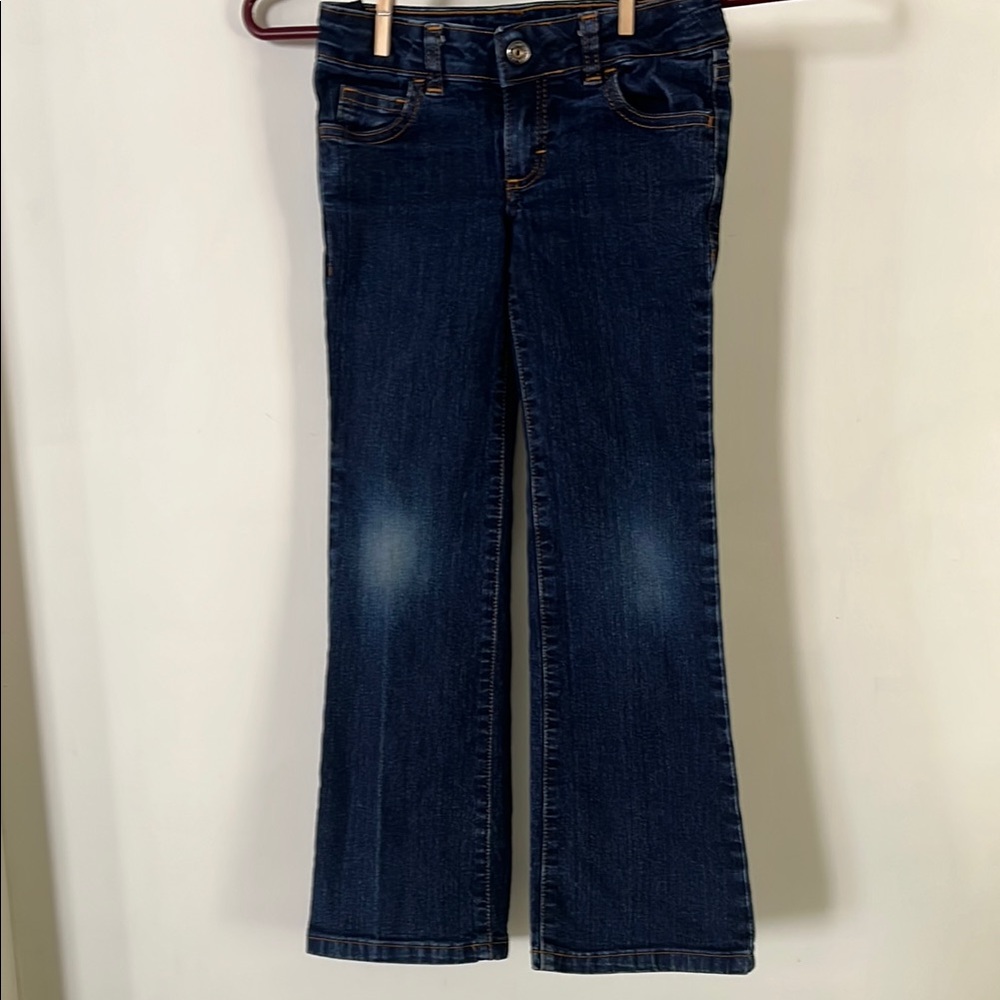 Dark Wash Adjustable Waist Bootcut Jeans size 6